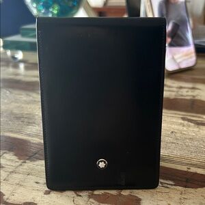 Montblanc Black Leather Mini Note Pad